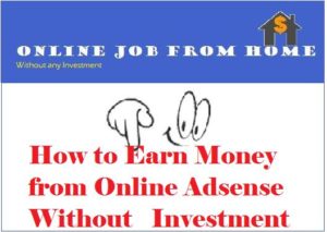 Earn Money from Online Adsense